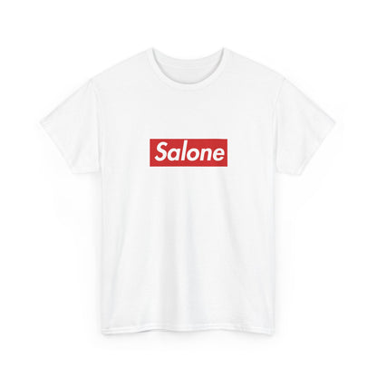 Additional product view of the Sierra Leone Salone Red Wordmark T-Shirt