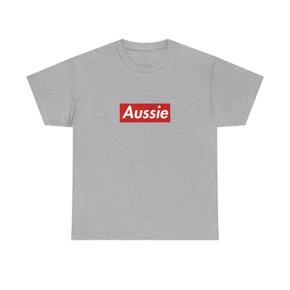 Additional product view of the Aussie Red Wordmark T-Shirt