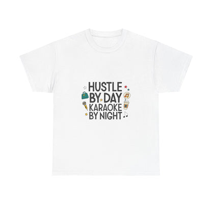 Front view of the South Korea Hustle & Karaoke T-Shirt