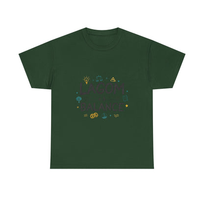 Additional product view of the Sweden Lagom Balance T-Shirt
