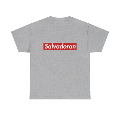 Additional product view of the Salvadoran Red Wordmark T-Shirt