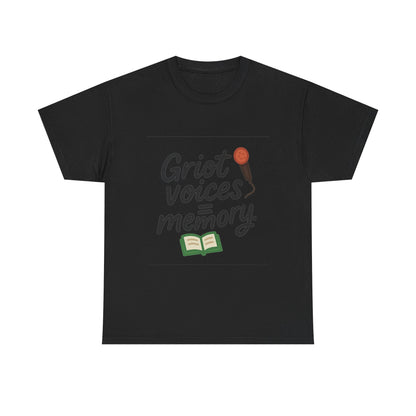 Additional product view of the Mali Griot Voices & Memory T-Shirt