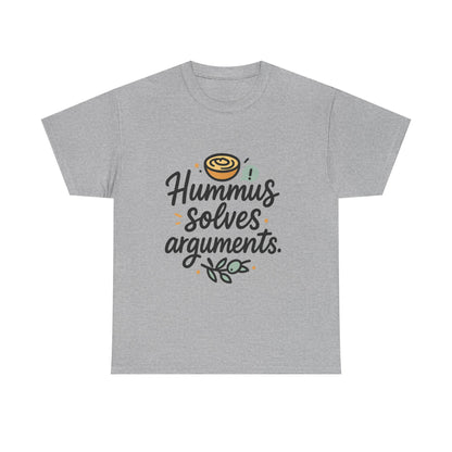 Additional product view of the Israel Hummus Solves Arguments T-Shirt