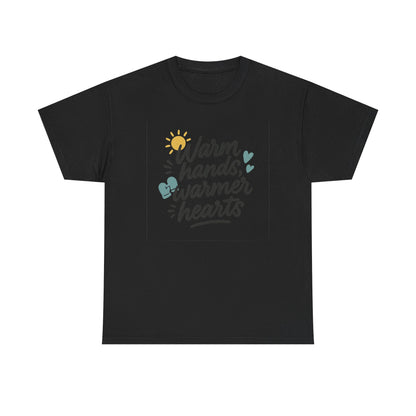 Additional product view of the El Salvador Warm Hands, Warmer Hearts T-Shirt
