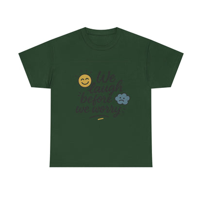 Additional product view of the Australia Laugh Before Worry T-Shirt