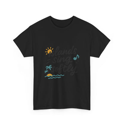 Additional product view of the São Tomé & Príncipe Islands Sing Softly T-Shirt