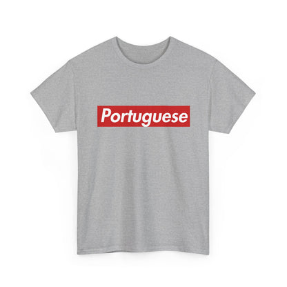 Additional product view of the Portugal Portuguese Red Wordmark T-Shirt