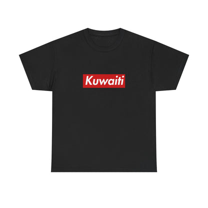 Additional product view of the Kuwait Kuwaiti Red Wordmark T-Shirt