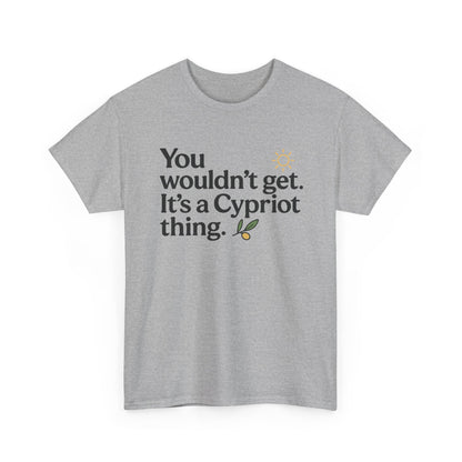 Additional product view of the Cyprus Cypriot Thing T-Shirt