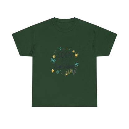 Additional product view of the Saint Lucia Soca Sunshine T-Shirt