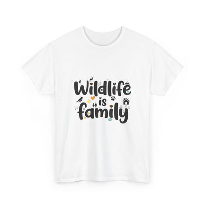 Additional product view of the Namibia Wildlife Is Family T-Shirt