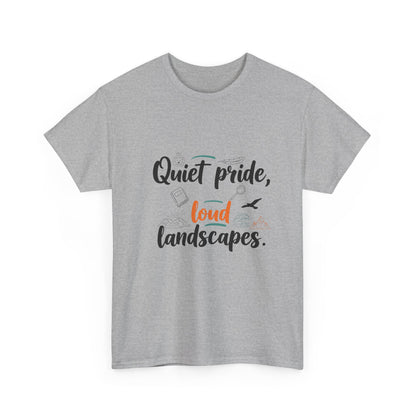 Additional product view of the New Zealand Quiet Pride, Loud Landscapes T-Shirt