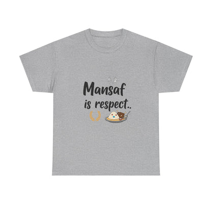 Additional product view of the Jordan Mansaf Is Respect T-Shirt