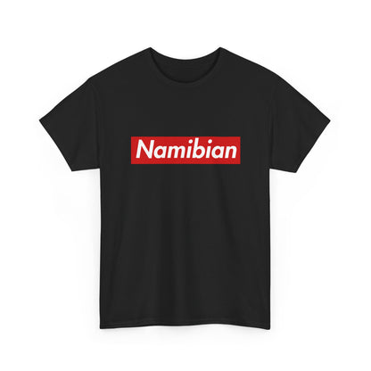 Additional product view of the Namibia Namibian Red Wordmark T-Shirt
