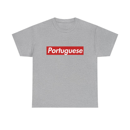 Additional product view of the Portugal Portuguese Red Wordmark T-Shirt