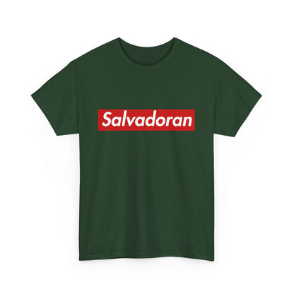 Additional product view of the Salvadoran Red Wordmark T-Shirt