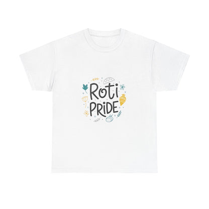 Front view of the Suriname Roti Pride T-Shirt