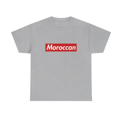 Additional product view of the Morocco Moroccan Red Wordmark T-Shirt