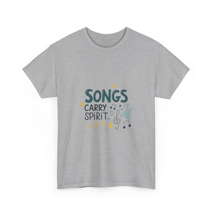Additional product view of the Tuvalu Songs Carry Our Spirit T-Shirt