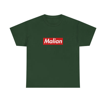Additional product view of the Mali Malian Red Wordmark T-Shirt