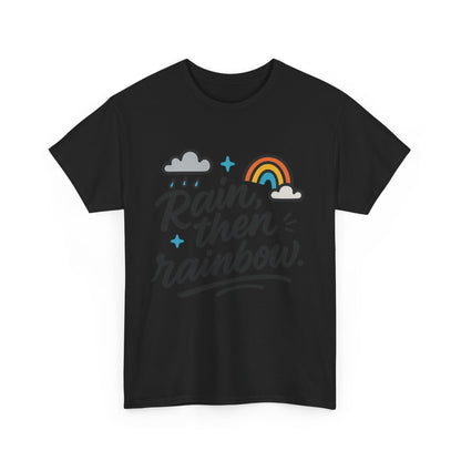 Additional product view of the Ireland Rain Then Rainbow T-Shirt