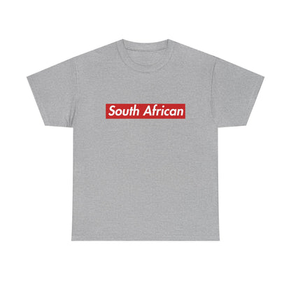 Additional product view of the South Africa South African Red Wordmark T-Shirt