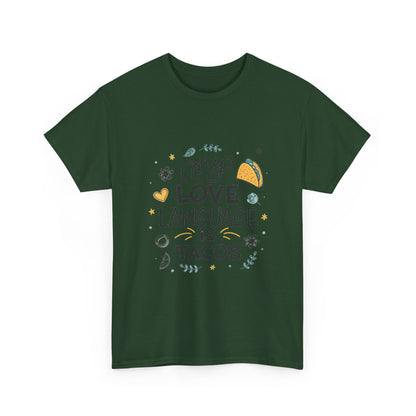 Additional product view of the Mexico My Love Language Is Tacos T-Shirt