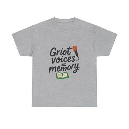 Additional product view of the Mali Griot Voices & Memory T-Shirt