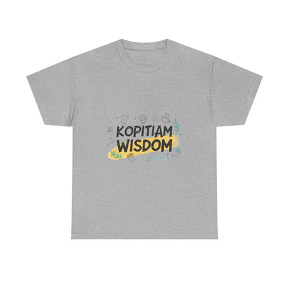 Additional product view of the Malaysia Kopitiam Wisdom T-Shirt