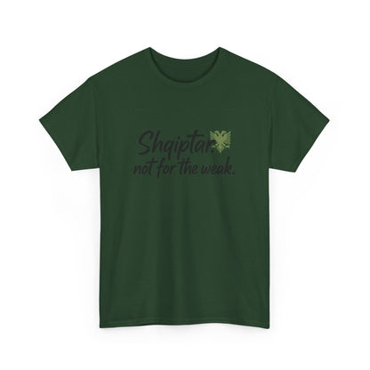 Additional product view of the Shqiptar Albanian Lettering T-Shirt