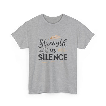 Additional product view of the Ukraine Strength in Silence T-Shirt