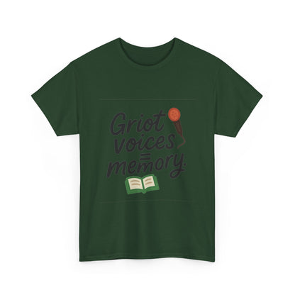 Additional product view of the Mali Griot Voices & Memory T-Shirt