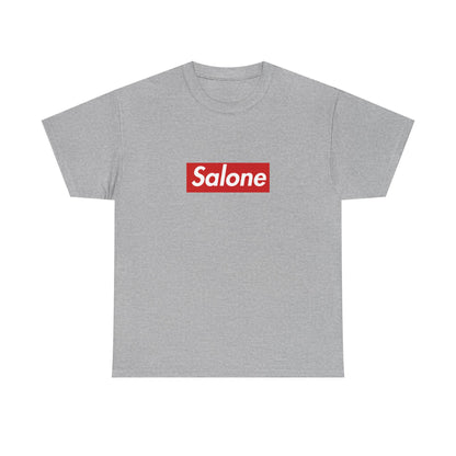 Additional product view of the Sierra Leone Salone Red Wordmark T-Shirt