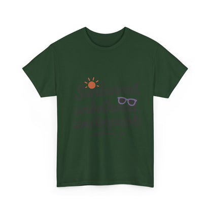 Additional product view of the Australia Sunburned & Unbothered T-Shirt
