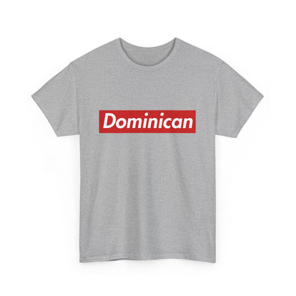Additional product view of the Dominican Red Wordmark T-Shirt