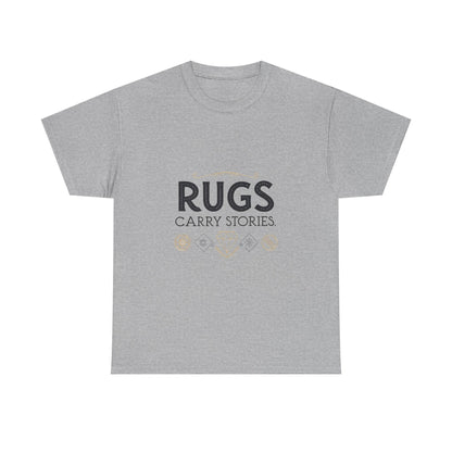 Additional product view of the Tajikistan Rugs Carry Stories T-Shirt