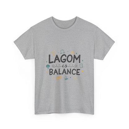 Additional product view of the Sweden Lagom Balance T-Shirt