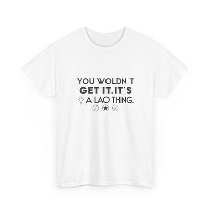 Additional product view of the Laos Lao Thing T-Shirt