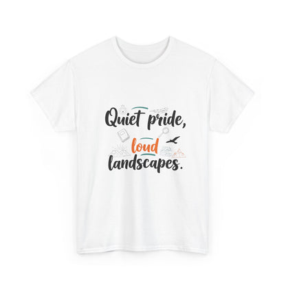 Additional product view of the New Zealand Quiet Pride, Loud Landscapes T-Shirt