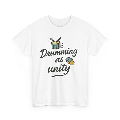 Additional product view of the Burundi Drumming as Unity T-Shirt