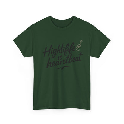 Additional product view of the Ghana Highlife Heartbeat T-Shirt
