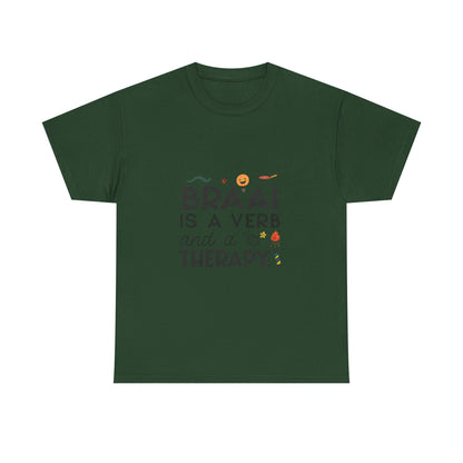 Additional product view of the South Africa Braai & Therapy T-Shirt