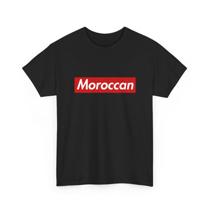 Additional product view of the Morocco Moroccan Red Wordmark T-Shirt