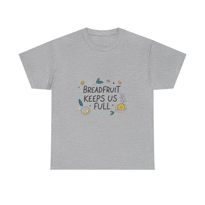 Additional product view of the Saint Vincent & the Grenadines Breadfruit Keeps Us Full T-Shirt