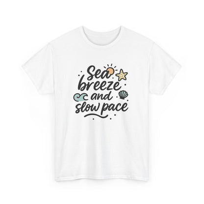 Additional product view of the Cyprus Sea Breeze & Slow Pace T-Shirt