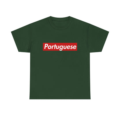 Additional product view of the Portugal Portuguese Red Wordmark T-Shirt