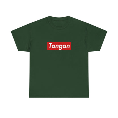 Additional product view of the Tonga Tongan Red Wordmark T-Shirt