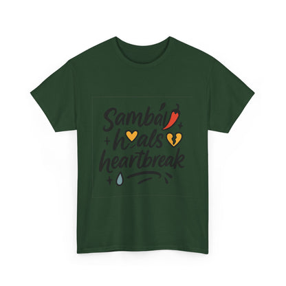 Additional product view of the Indonesia Sambal Heartbeat T-Shirt