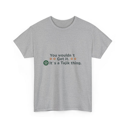 Additional product view of the Tajikistan Tajik Thing T-Shirt