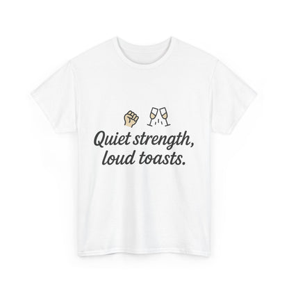 Additional product view of the Belarus Quiet Strength, Loud Toasts T-Shirt